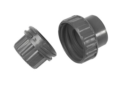 Plasttoru 25mm lahti keeratav jätk ABS 10tk