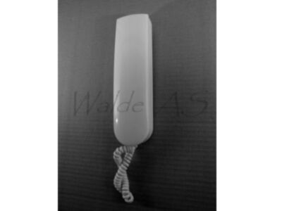 Laskomex telefonitoru hääle tugevuse lülitiga, valge