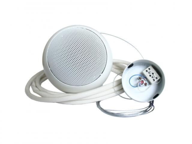 Honeywell 20W spherical loudspeaker, 5m line type DELK130/20PP1, BS a. CNBOP conform