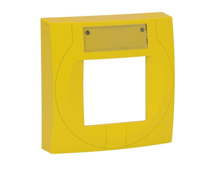 Esser IQ8 kompakt häirenupu kest Kollane