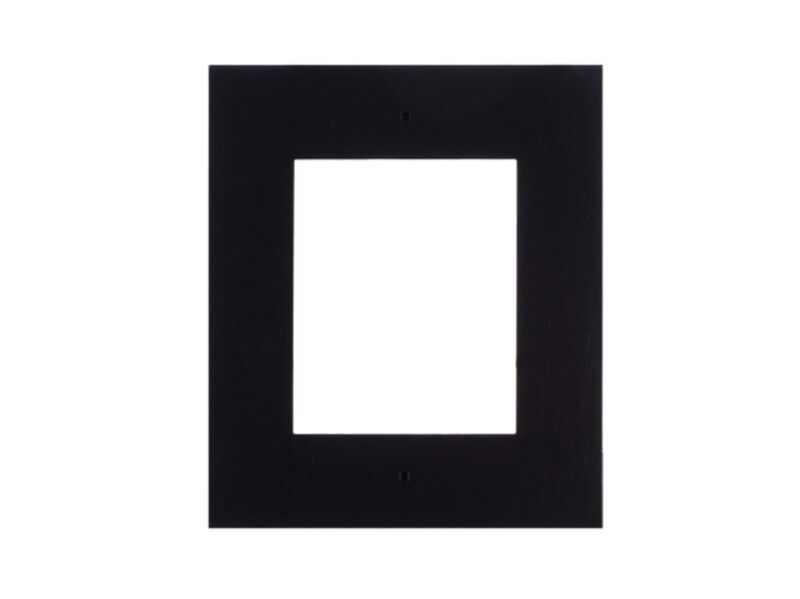 2N IP Verso - süvispaigaldus raam 1-le moodulile (paigaldus koos 9155014-ga) - must
