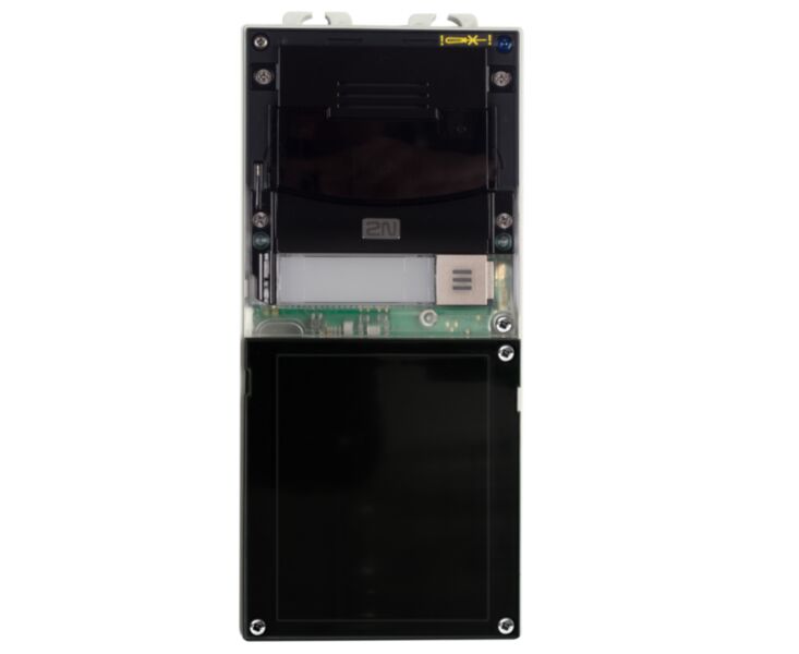 2N IP Verso - kutsepaneel 1 nupuga - must