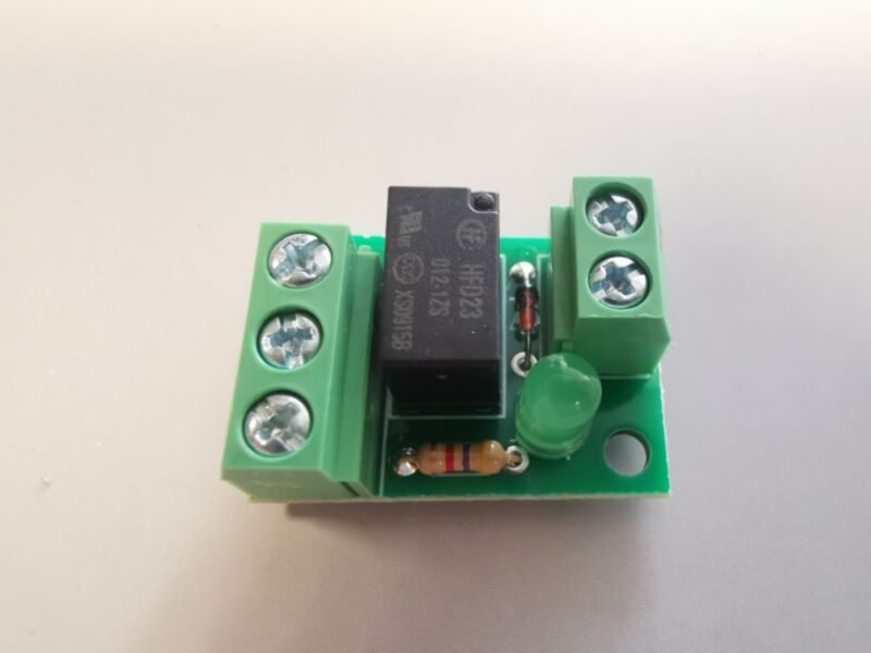 Releeplaat LED-iga 12VDC