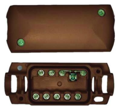 Elmdene 7 kontaktiga veekindel harukarp, pruun