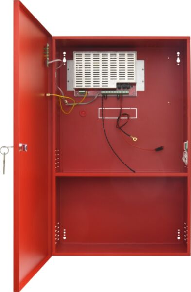Pulsar toiteplokk 27,6V | 5A | EN54-4 | 2x65Ah | 410 x 648 x 180+8 mm