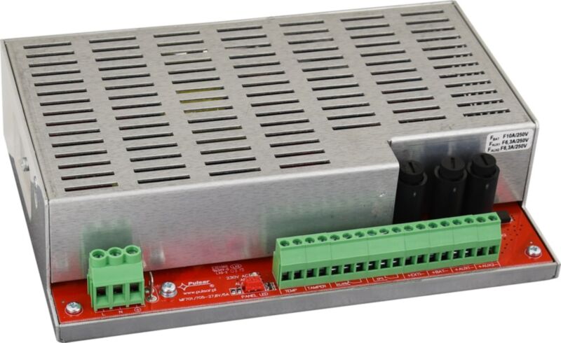 Pulsar toiteplokk 27,6V | 5A | kastita | 2x40Ah | 204 x 141 x 52 mm