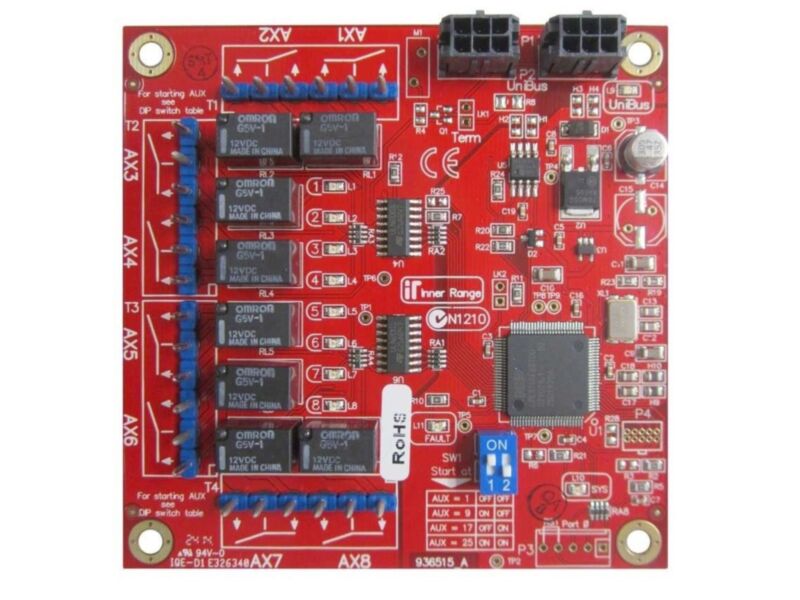 Integriti UniBus 8 releega moodul