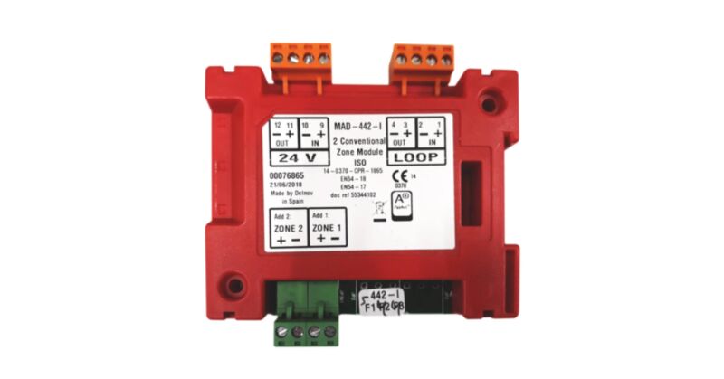 Detnov kahe konv. ahela moodul isolaatoriga